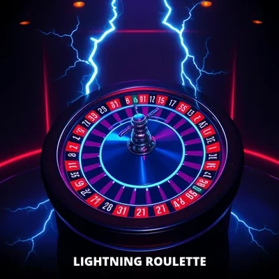 Lightning Roulette wheel on the KingExch365 live casino